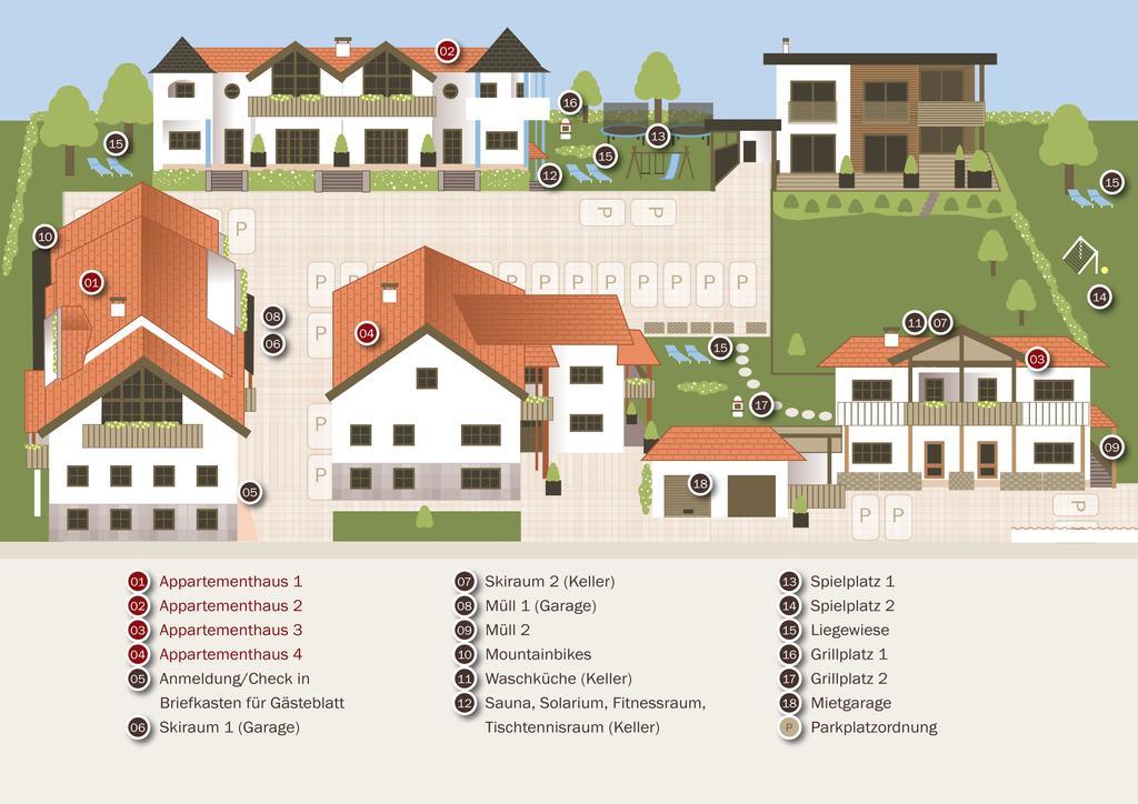 Ferienanlage Hechenbergerhof Bichlbach Zimmer foto